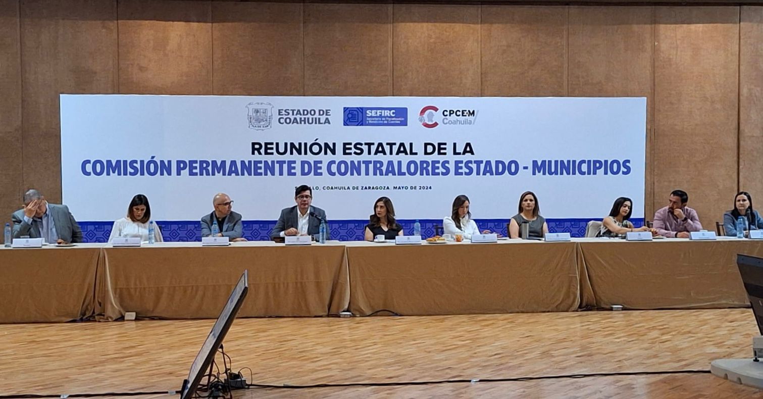 Lee más sobre el artículo El Gobierno Del Estado De Coahuila, A Través De La Secretaría De Fiscalización Y Rendición De Cuentas (Sefirc), Realizo La Primera Reunion Estatal De La Comision Permanente De Contralores Estados – Municipios.